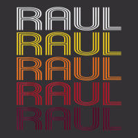 Raul Retro Wordmark Pattern   Vintage Style T Shirt Vintage Hoodie And Short Set | Artistshot