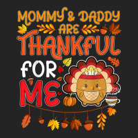 Kids Boys Thanksgiving Mommy & Daddy Are Thankful For Me T Shirt 3/4 Sleeve Shirt | Artistshot