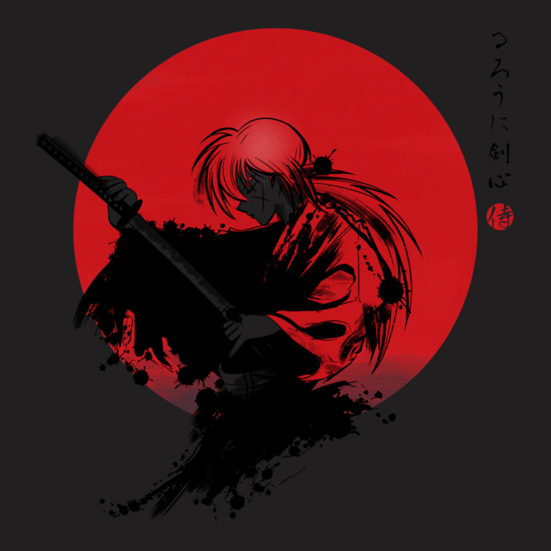 Red Sun Rurouni T-shirt | Artistshot