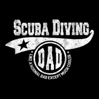 Scuba Diving Dad Father's Day Gift Father Sport Men T Shirt Adjustable Cap | Artistshot