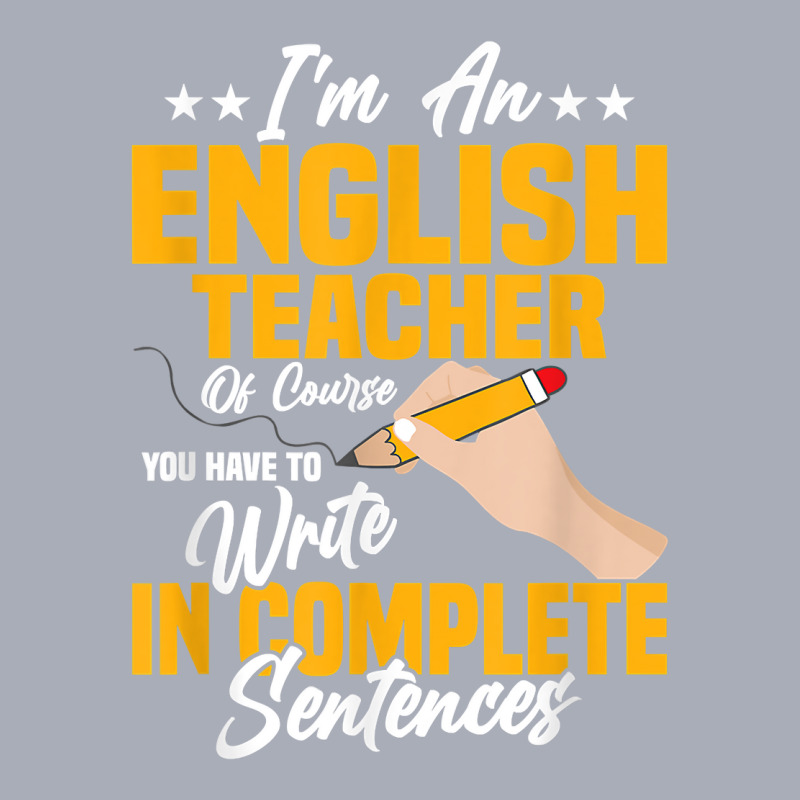 I'm An English Teacher Grammar Language T Shirt Tank Dress by brict6eguo | Artistshot