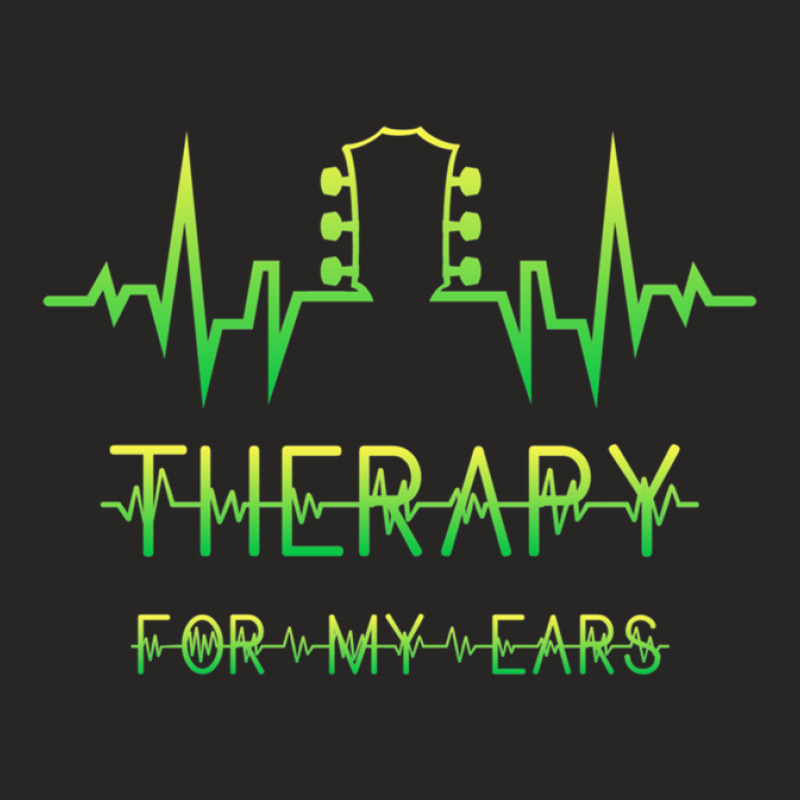 Guitar Lovers Therapy For My Ears Ladies Fitted T-Shirt by HakimMohamed | Artistshot