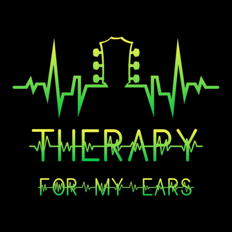 Guitar Lovers Therapy For My Ears Women's V-Neck T-Shirt by HakimMohamed | Artistshot