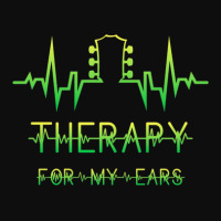 Guitar Lovers Therapy For My Ears Crop Top | Artistshot