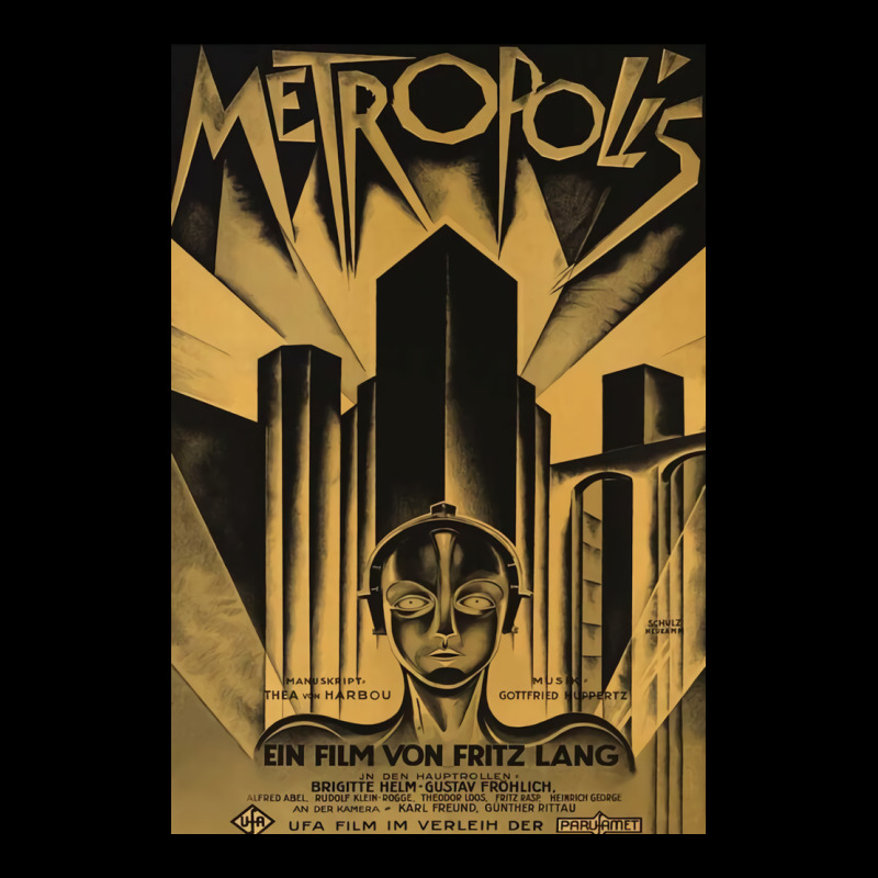 Metropolis V-Neck Tee by carolbrack | Artistshot