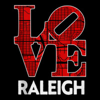 Love Raleigh City Map From Raleigh 919 Tank Top Youth Zipper Hoodie | Artistshot