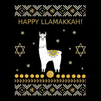 Happy Llamakkah Funny Jewish Ugly Hanukkah Christmas Youth Sweatshirt | Artistshot