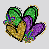 Mardi Gras Heart Fleur De Lys Funny Parade Festival Party T Shirt Women's Triblend Scoop T-shirt | Artistshot