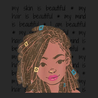 My Skin My Hair Is Beautiful Black Girl Black History Month T Shirt Toddler T-shirt | Artistshot