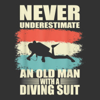 Mens Never Underestimate An Old Man With A Diving Suit T Shirt Baby Bodysuit | Artistshot