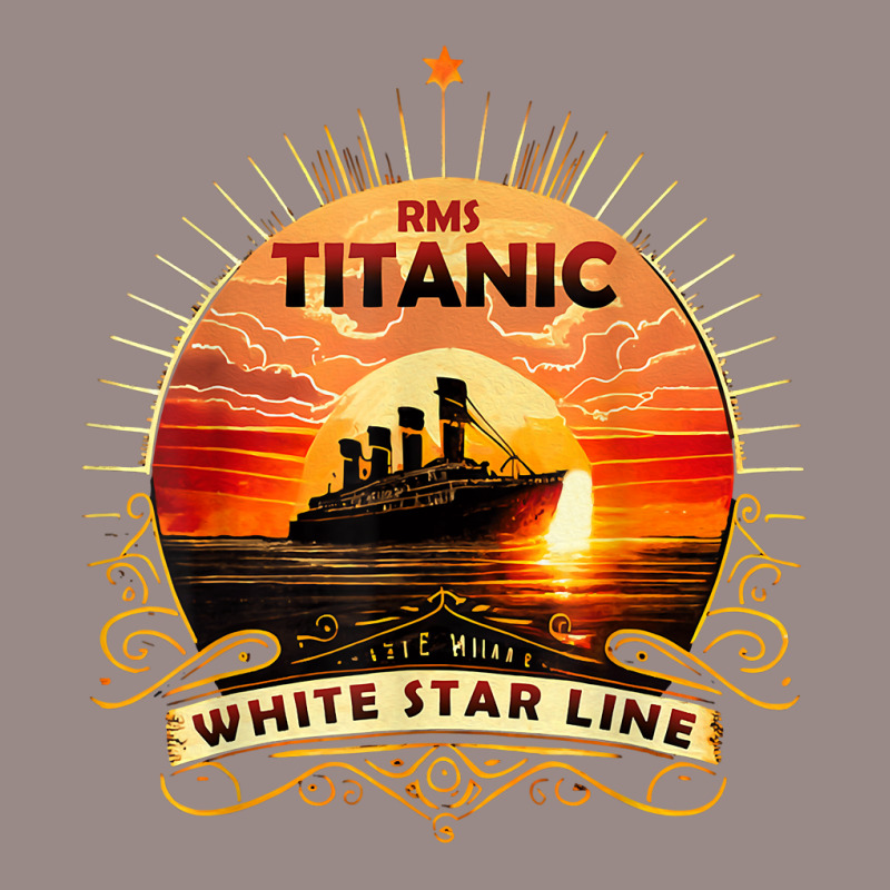 Titanic Ship Atlantic Ocean Cruise Voyage Old Vintage 1912 T Shirt Vintage T-shirt | Artistshot