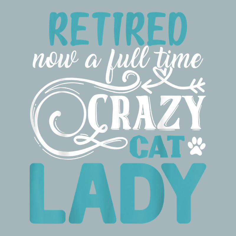 Retired Now A Full Time Crazy Cat Lady Shirt   Retirement T Shirt Unisex Sherpa-Lined Denim Jacket by kamrynshut8 | Artistshot