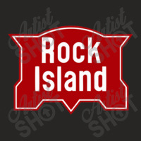 Rock Island Gasoline Ladies Fitted T-shirt | Artistshot