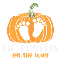 Little Pumpkin Pregnancy Mom To Be Halloween Pregnant Mother Sweatshir Crop Top | Artistshot