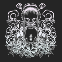 Samurai Warrior Geisha, Hannya Oni Mask Japan Anime T Shirt Unisex Hoodie | Artistshot