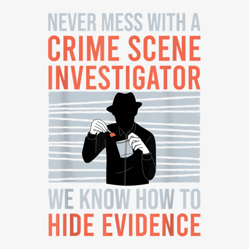 Retro Crime Scene Investigator T Shirt Ladies Fitted T-Shirt by kaykemyjoa | Artistshot