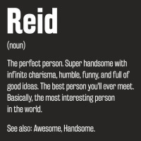 Reid Definition Funny First Name Humor Nickname T Shirt Ladies Fitted T-shirt | Artistshot