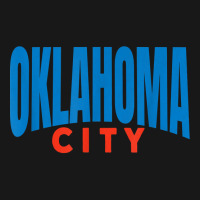 Oklahoma City Blueorangered Fun Simple & Basic Okc Minimal T Shirt Flannel Shirt | Artistshot