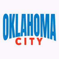 Oklahoma City Blueorangered Fun Simple & Basic Okc Minimal T Shirt Tank Top | Artistshot