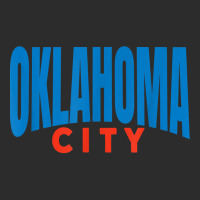 Oklahoma City Blueorangered Fun Simple & Basic Okc Minimal T Shirt Exclusive T-shirt | Artistshot