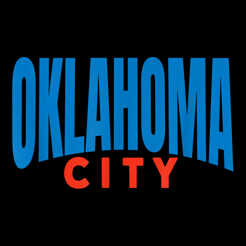 Oklahoma City Blueorangered Fun Simple & Basic Okc Minimal T Shirt Men's 3/4 Sleeve Pajama Set by linbere | Artistshot