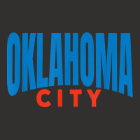 Oklahoma City Blueorangered Fun Simple & Basic Okc Minimal T Shirt Champion Hoodie | Artistshot