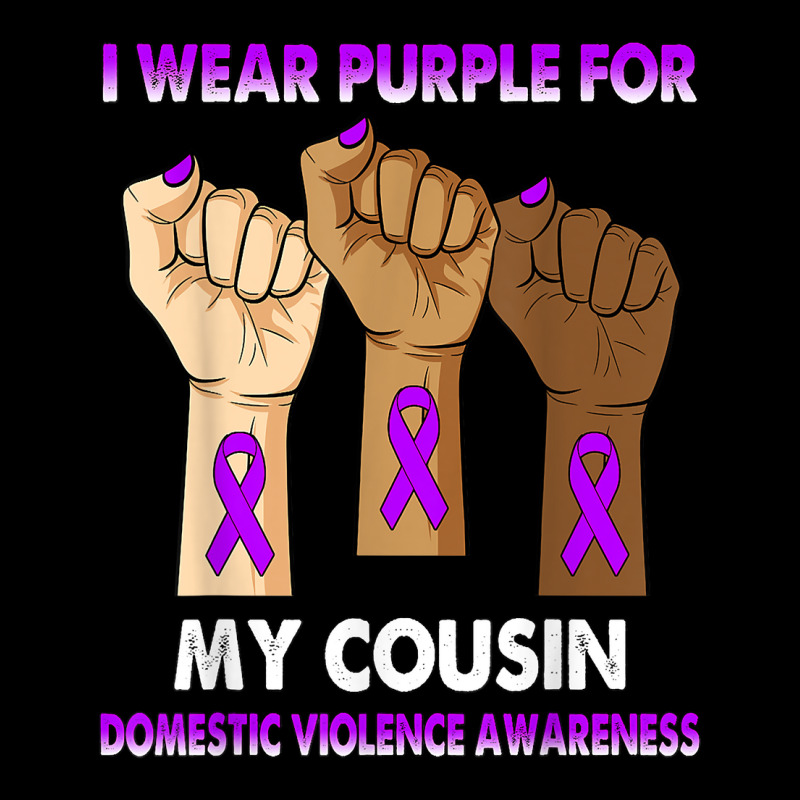 Silence Hand I Wear Purple For My Cousin Domestic Violence T Shirt Pocket T-Shirt by casimircorjki0 | Artistshot