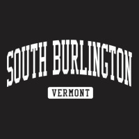 South Burlington Vermont Vt Vintage Athletic Sports Design T Shirt T-shirt | Artistshot