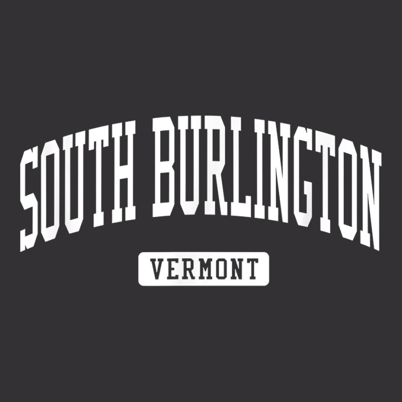 South Burlington Vermont Vt Vintage Athletic Sports Design T Shirt Vintage Hoodie And Short Set | Artistshot