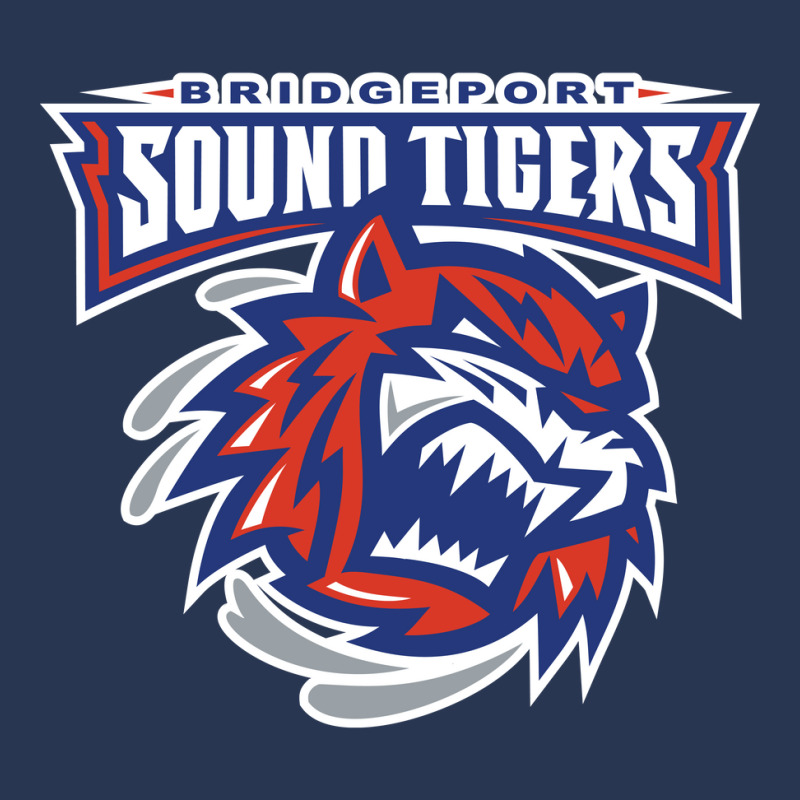 The-bridgeport-sound-tigers-sun Men Denim Jacket | Artistshot