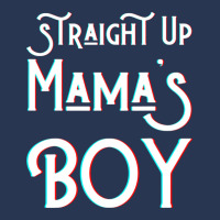 Straight Up Mama S Boy Mom Favorite Twin Funny Mama Boys Son Men Denim Jacket | Artistshot