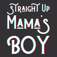 Straight Up Mama S Boy Mom Favorite Twin Funny Mama Boys Son Vintage Hoodie | Artistshot