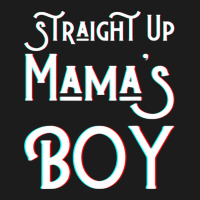 Straight Up Mama S Boy Mom Favorite Twin Funny Mama Boys Son Hoodie & Jogger Set | Artistshot