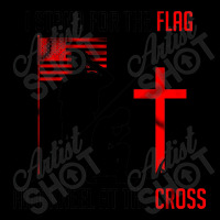 I Stand For The Flag And Kneel At The Cross Cropped Sweater | Artistshot