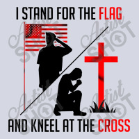 I Stand For The Flag And Kneel At The Cross Fleece Short | Artistshot