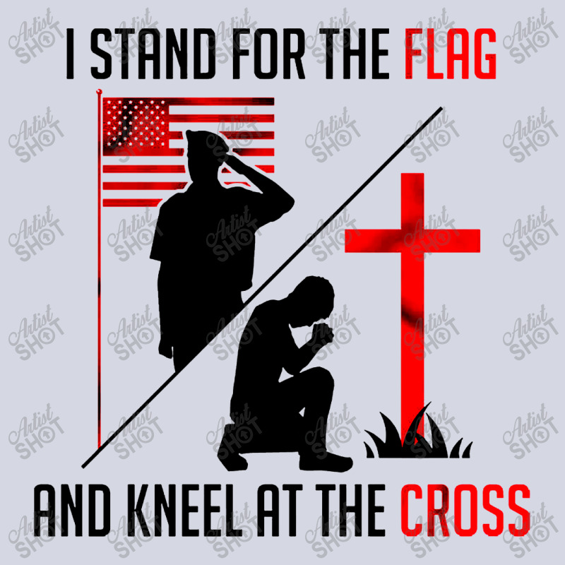 I Stand For The Flag And Kneel At The Cross Fleece Short | Artistshot