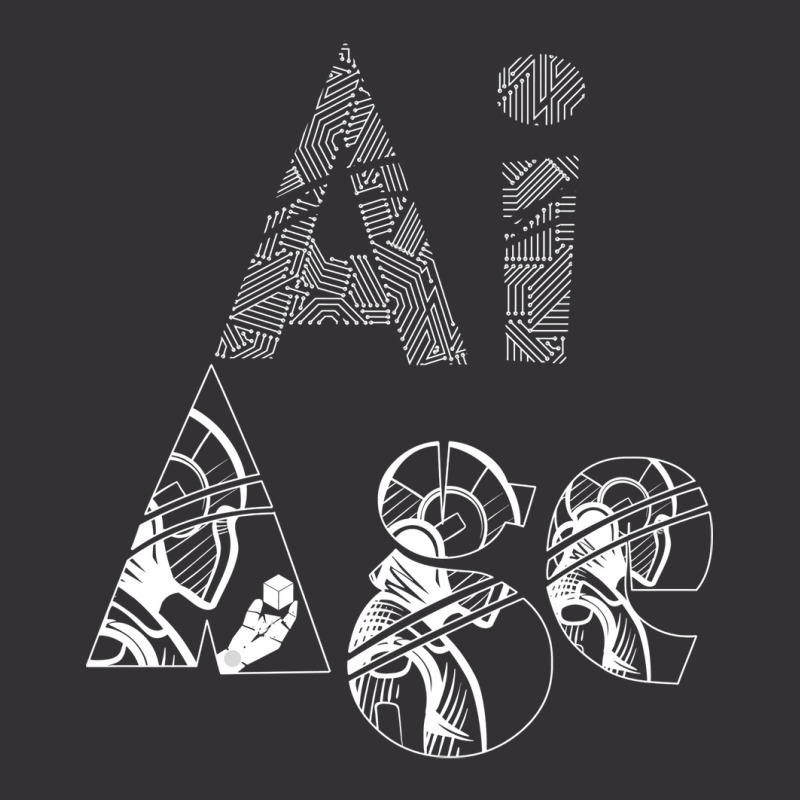 Ai Age Artificial Intelligence Vintage Hoodie | Artistshot