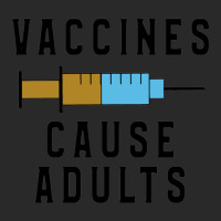 Vaccines Cause Adults Printed Hat | Artistshot