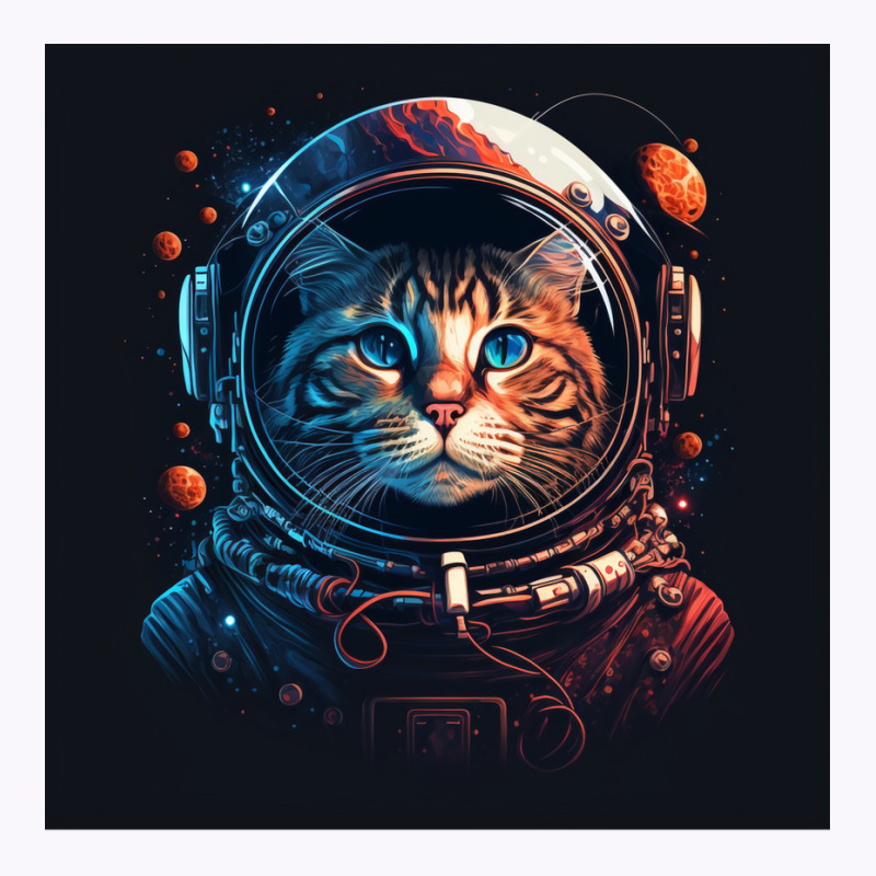 Astronaut Cat Tank Top | Artistshot