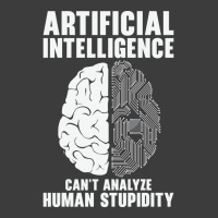 Artificial Intelligence Programmer Brain Human Stupidity Men's Polo Shirt | Artistshot