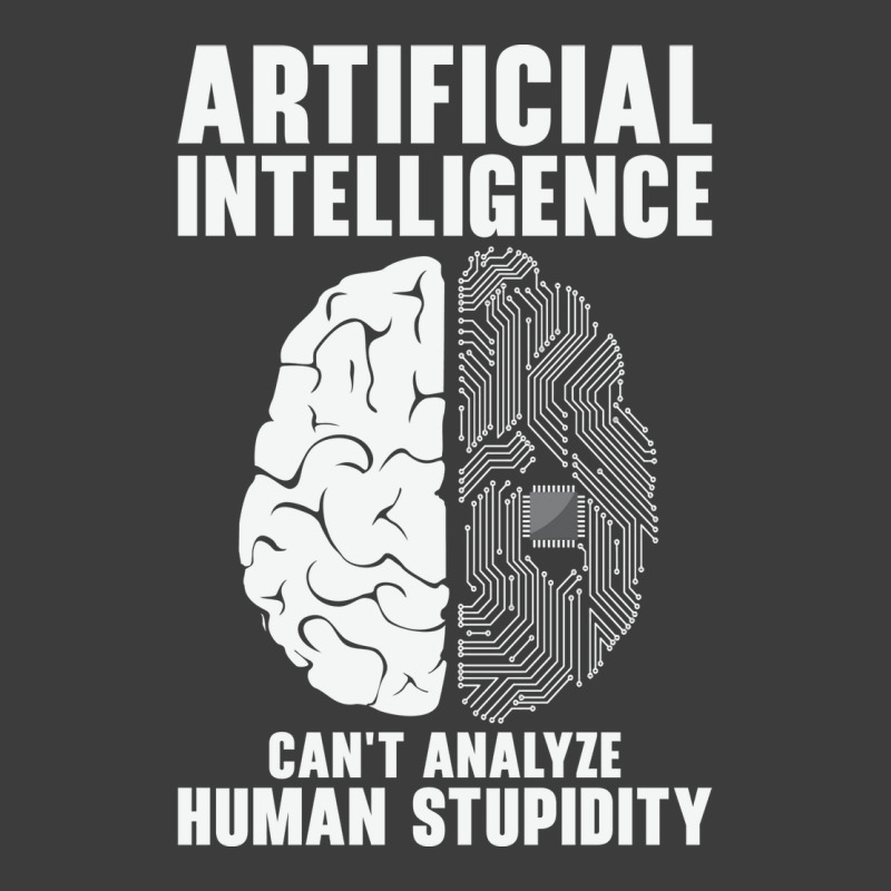 Artificial Intelligence Programmer Brain Human Stupidity Men's Polo Shirt by naxhamaizulg | Artistshot