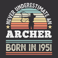 Archer Born 1951 70th Birthday Archery Gift Yellow Vintage Short | Artistshot