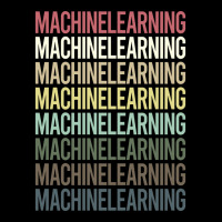 Colorful Text Machine Learning Cropped Hoodie | Artistshot