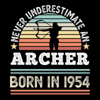 Archer Born 1954 70th Birthday Archery Gift Travel Lightweight Hoodie | Artistshot