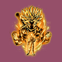 Golden Saiyan Trunks Racerback Tank | Artistshot