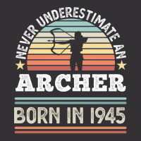 Archer Born 1945 80th Birthday Archery Gift Stars Vintage Hoodie And Short Set | Artistshot