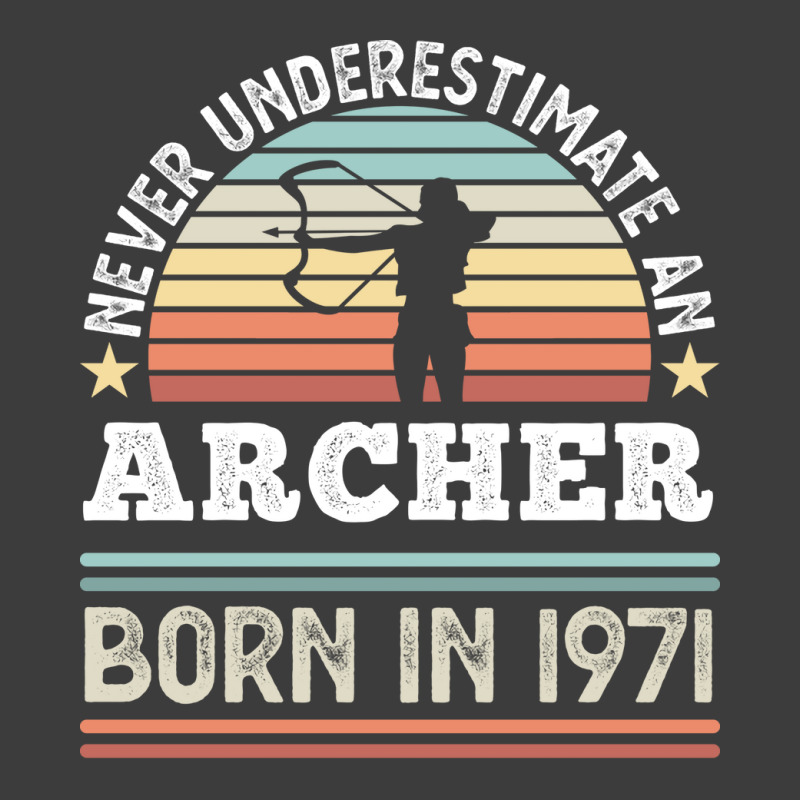 Archer Born 1971 50th Birthday Archery Gift 80s Men's Polo Shirt | Artistshot