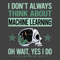 Funny Skeleton Yes I Do Machine Learning Vintage T-shirt | Artistshot