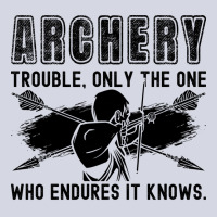 Archery Trouble Only The Bo Shooting Arrow Archer Travel Fleece Short | Artistshot