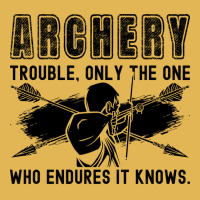 Archery Trouble Only The Bo Shooting Arrow Archer Travel Vintage Hoodie And Short Set | Artistshot